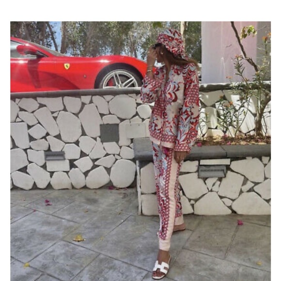 ZARA NWT SS21 MULTICOLORED FLOWY PATCHWORK PANTS - Picture 8 of 8